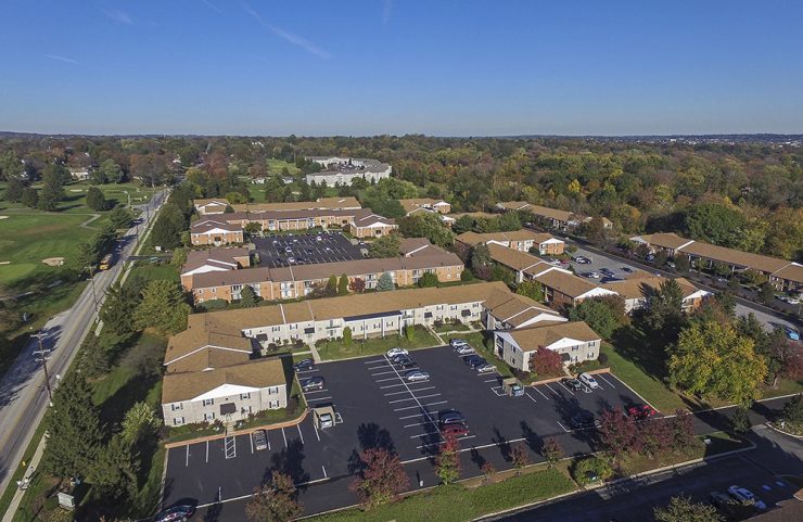 aerial view of westover club 