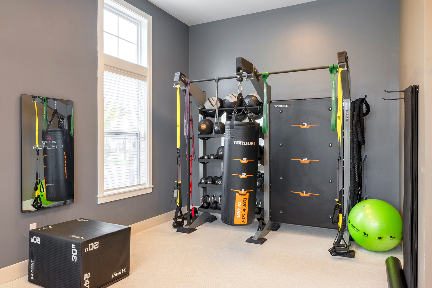 strength training in the fitness center