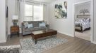 living room with large windows 