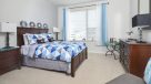 bedroom with wall-to-wall carpet