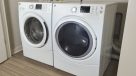 full size washer and dryer in apartment home 