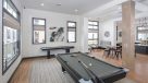 billiards in the community center