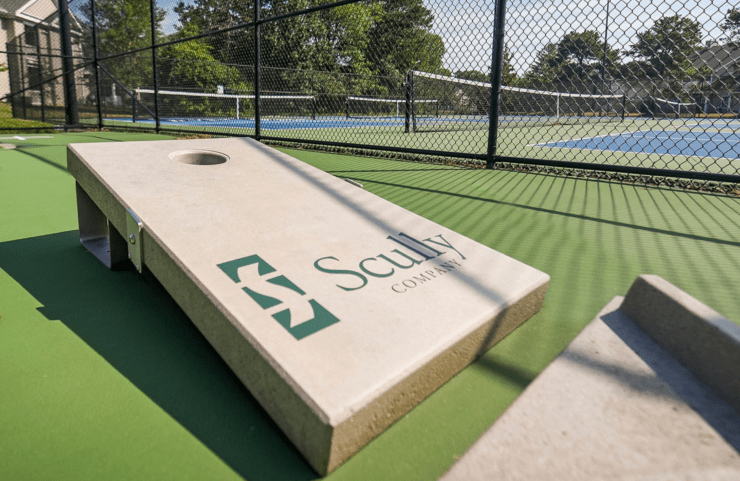 sports court mays landing cornhole
