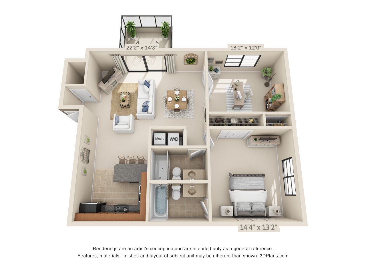 1 bedroom apartment in Boca Raton, FL