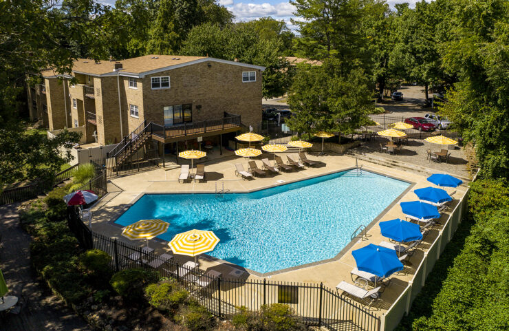 large outdoor pool