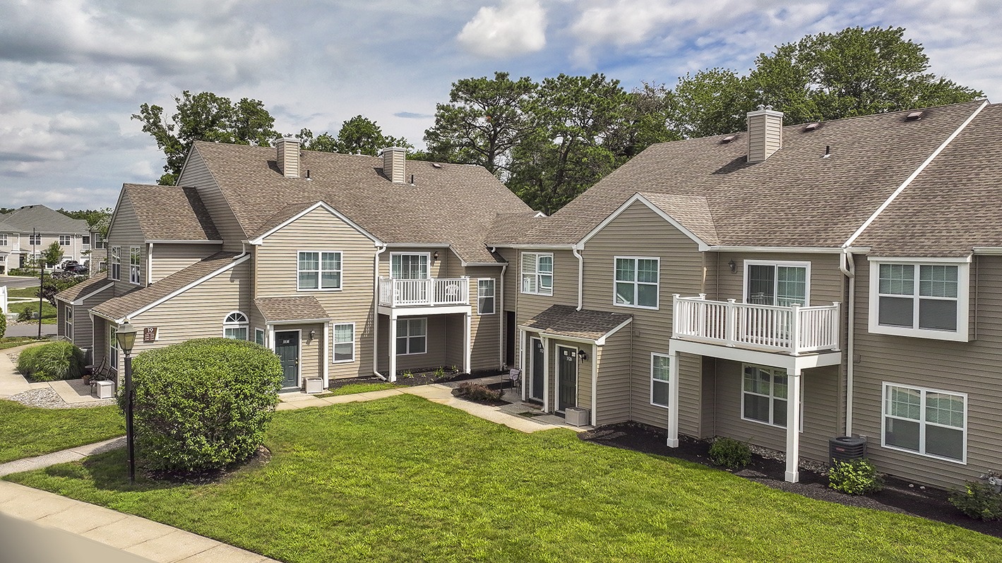 front entrance to an apartment 