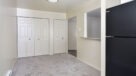 Dining room with storage space 