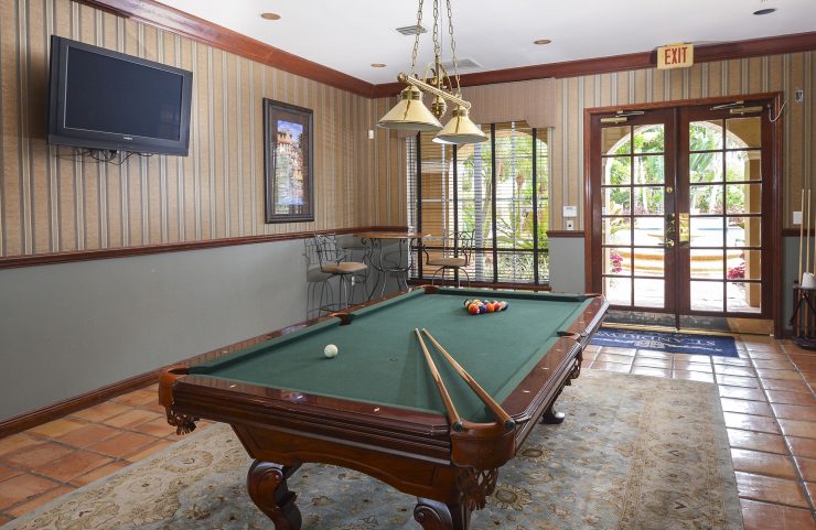 Billiard Room with TV