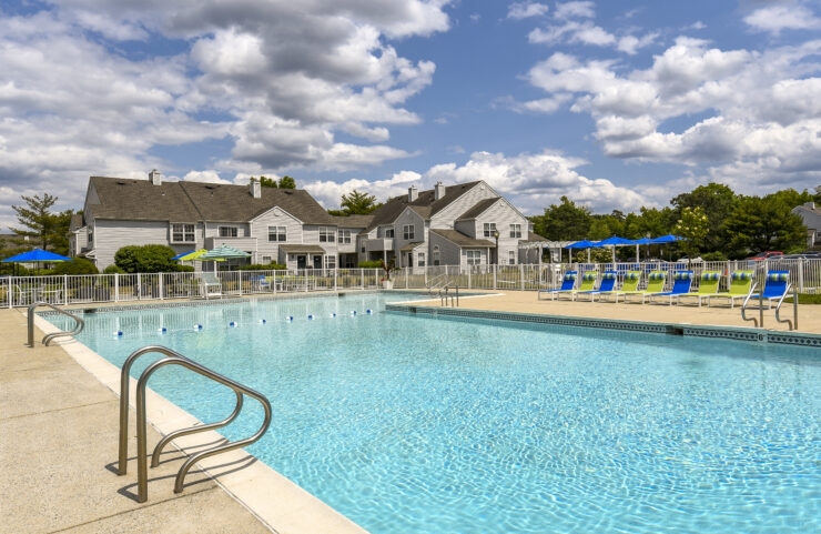 Large Outdoor Pool and Clubhouse