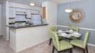 dining room and kitchen area 