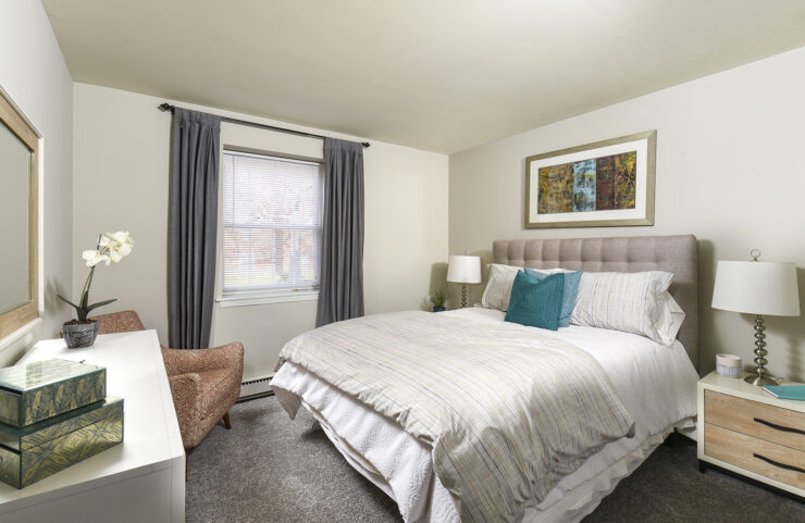 large primary bedroom