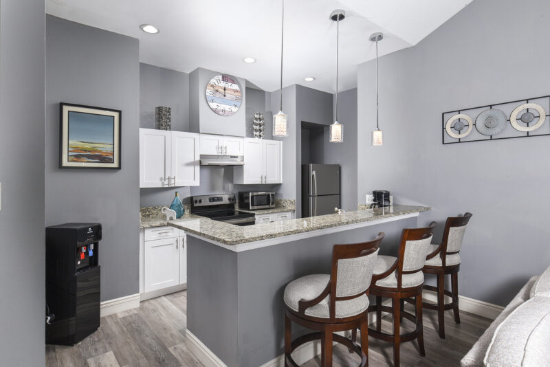 Community Center with Beverage Area