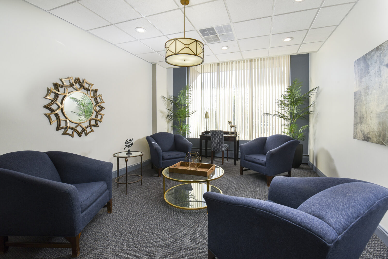 seating area in lobby