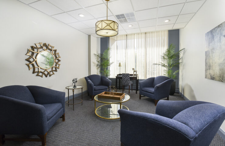 seating area in lobby