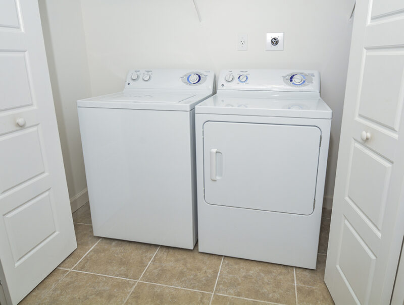 Washer and Dryer in Each Home