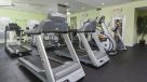 treadmills and elliptical machines in fitness center 