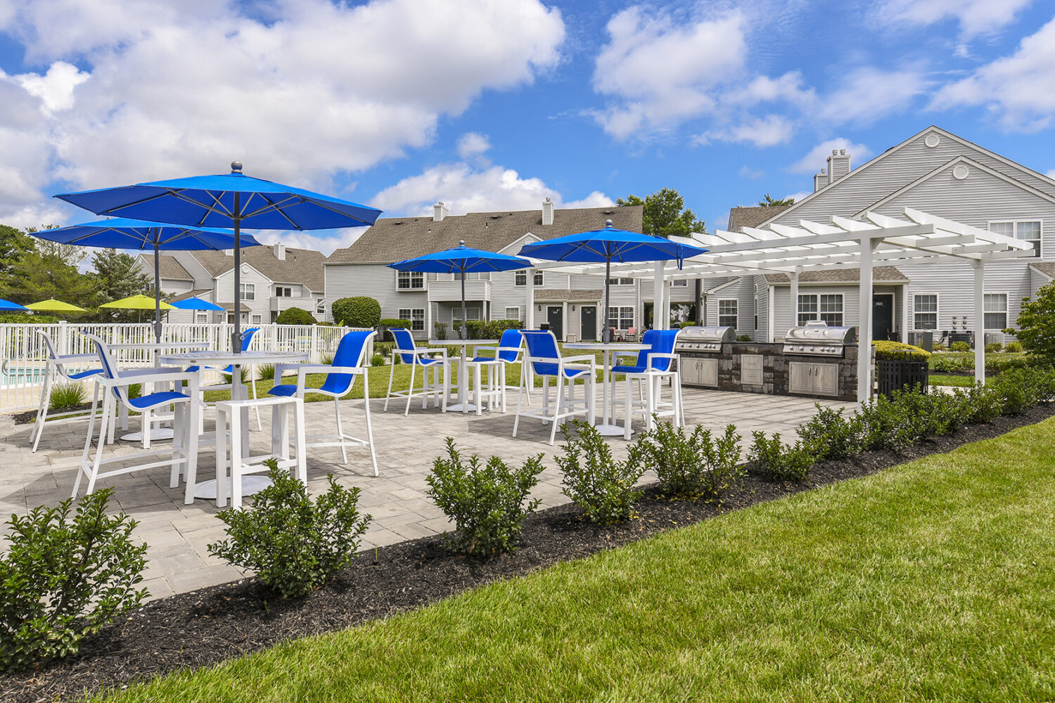 Poolside Tables and Grills