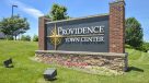 Nearby: Providence Town Center signage 