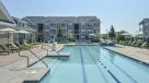 outdoor salt water pool 