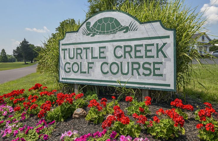 Nearby: Turtle Creek Golf Course signage 