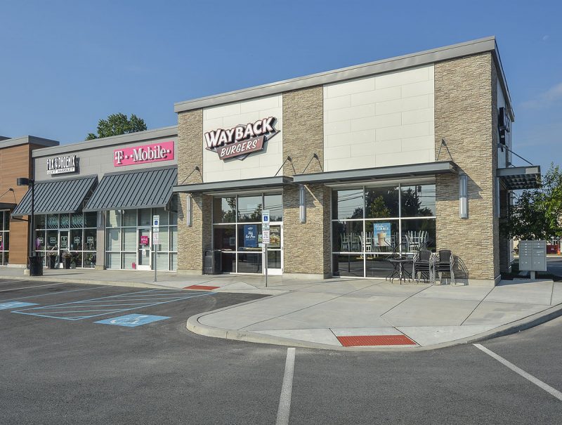 On-Site Retail Access to: Dunkin Donuts, Wayback Burgers, Pet Valu, T-Mobile, Rebel Hill Brewery, Stride Spin & Fitness Studio and California Tortilla.