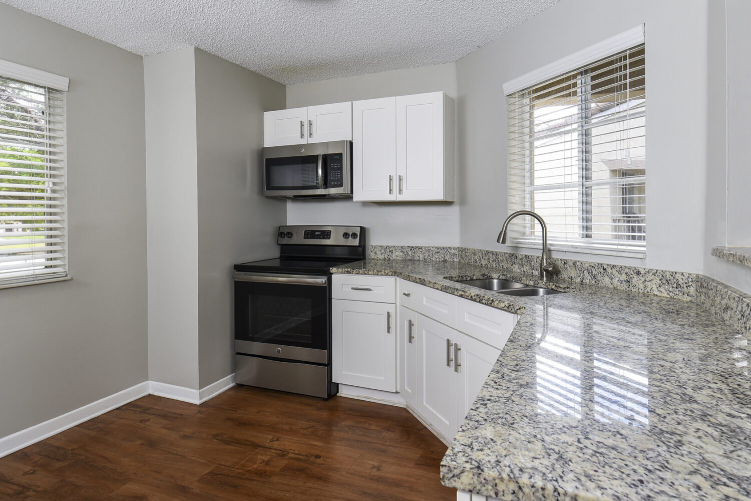 kitchen with stainless steel appliances 