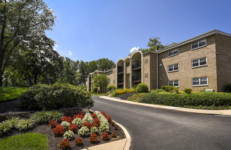 exterior of apartment