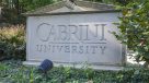 nearby Cabrini university sign
