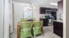 Dining area in Deluxe Holly model