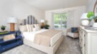 bedroom with wall to wall carpet 