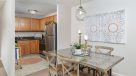 Dining room open into the kitchen 