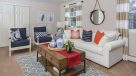 Living room with wall to wall carpet 