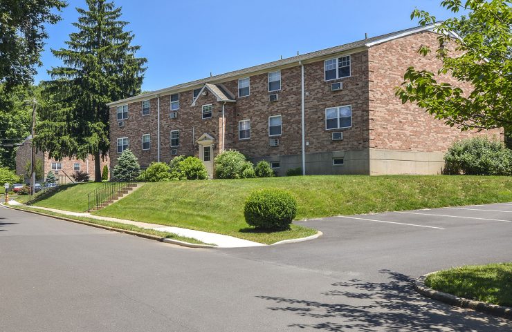 Exterior with parking lot to the side
