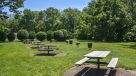 Picnic Area with picnic tables and grills