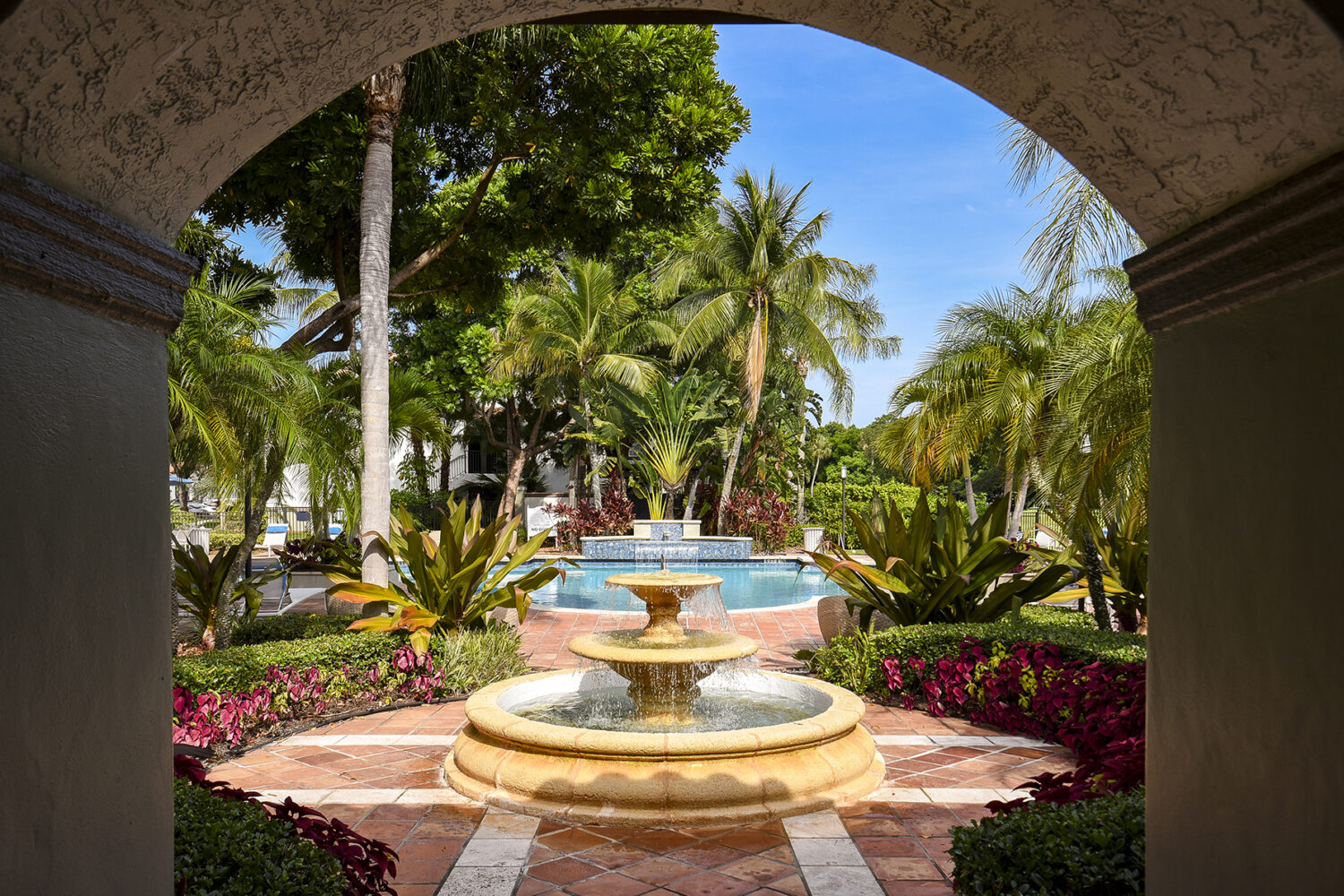 Entrance to Pool Area