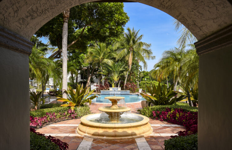 Entrance to Pool Area