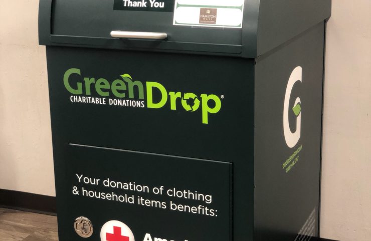 On-Site Green Drop Donation Box