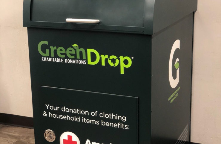 On-Site Green Drop Donation Box