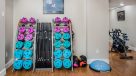 strength training equipment in fitness center