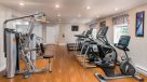 large, new fitness center 