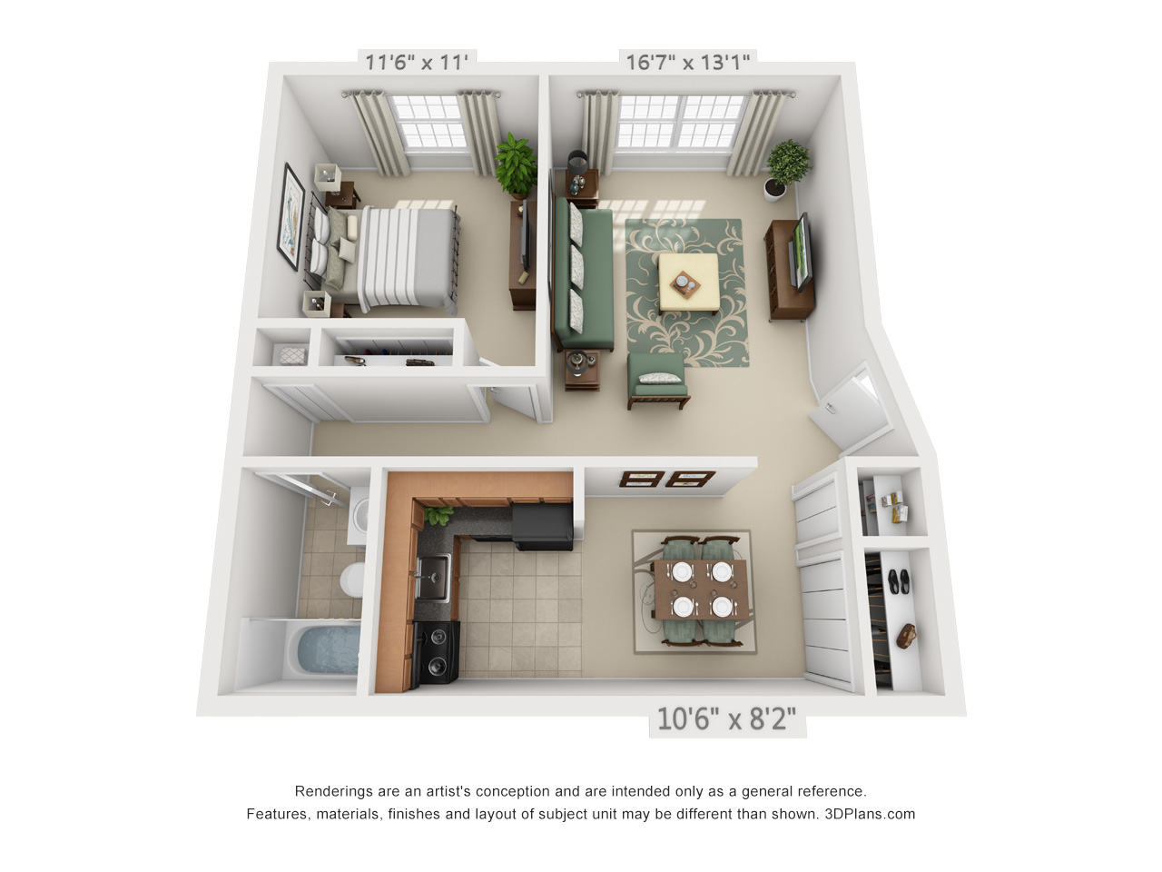 1 bedroom apartments in hatfield