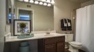 bathroom with large vanity 