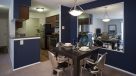 dining room open to kitchen 