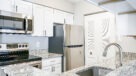 updated kitchen with granite countertops
