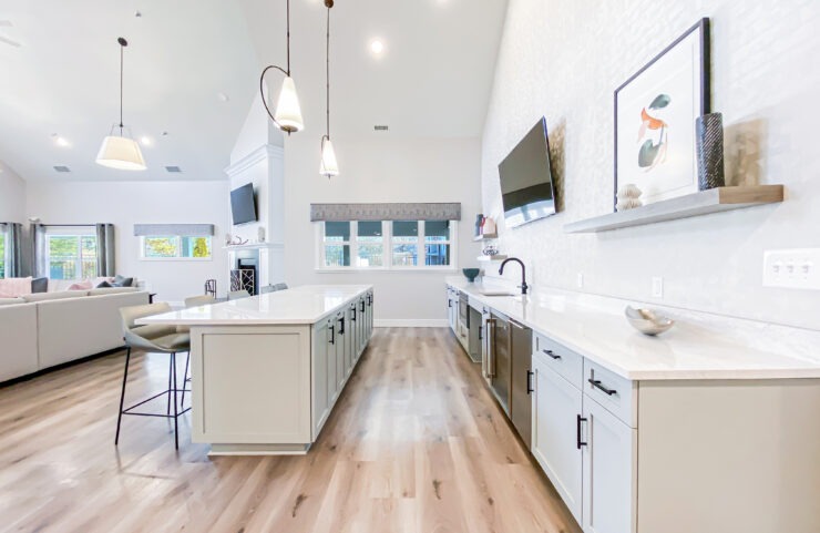 clubhouse kitchen area