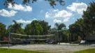 beach volleyball court