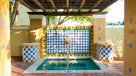 jacuzzi with water feature