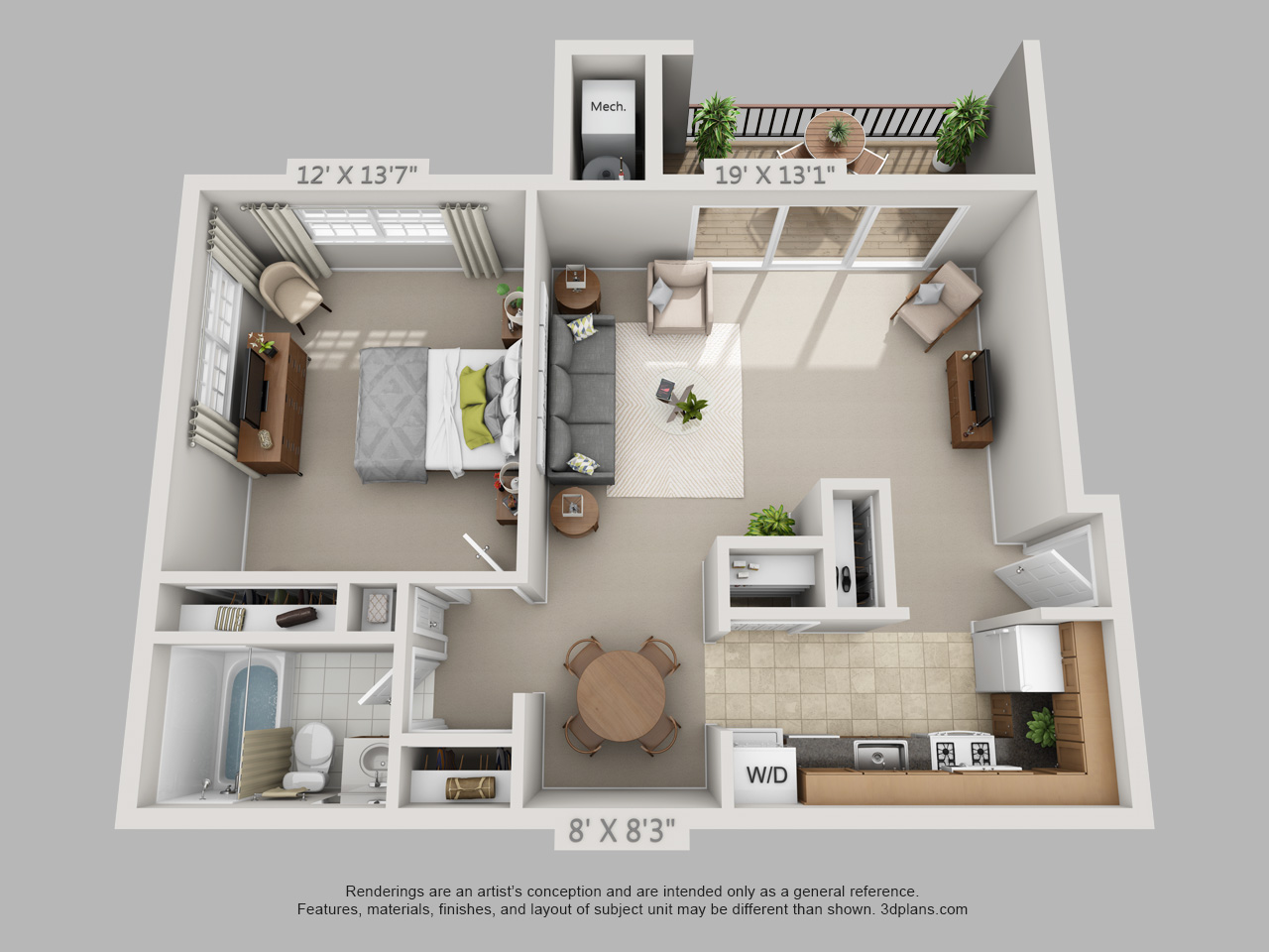 1 bedroom apartment in wayne pa