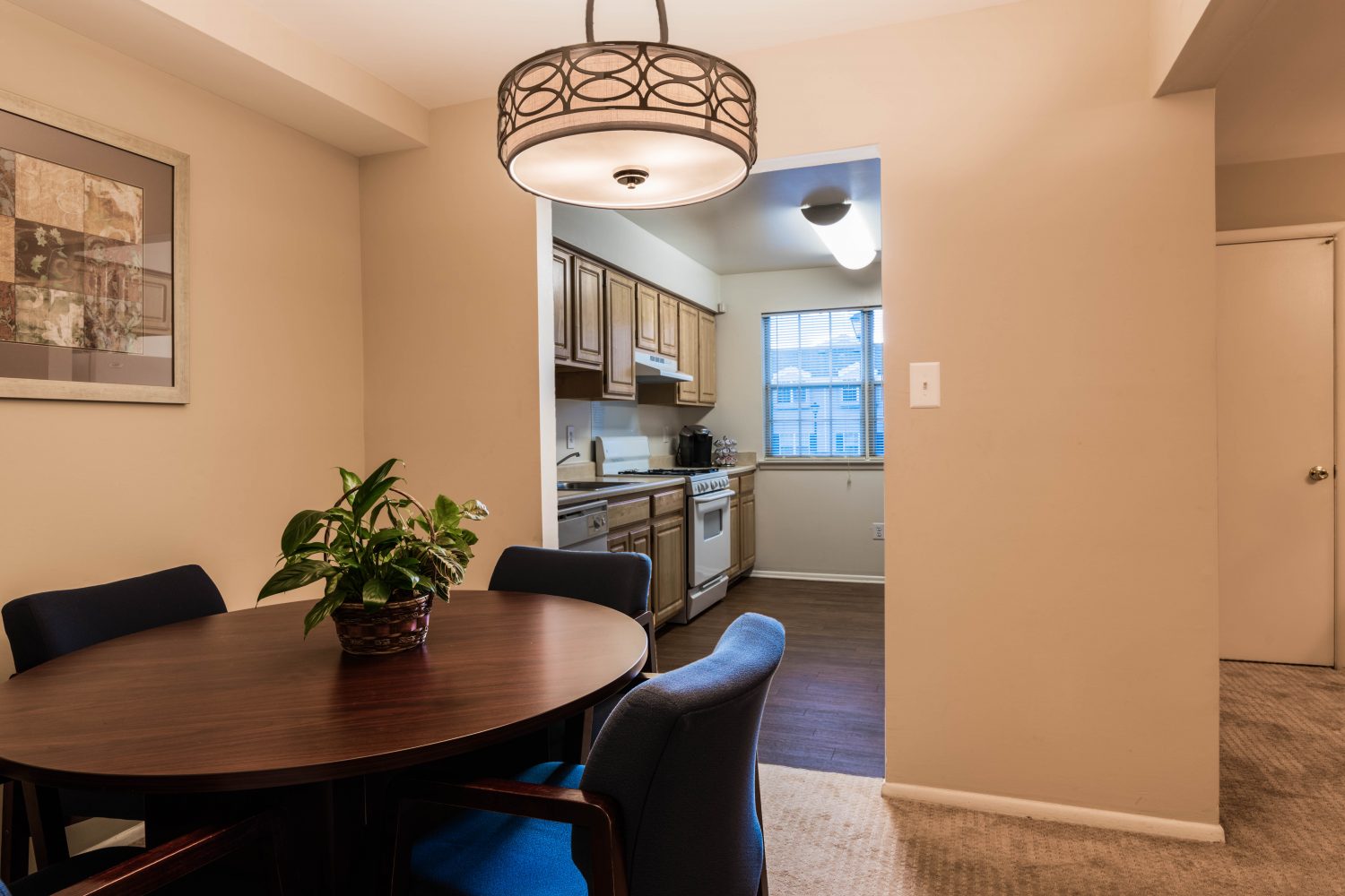 dining room right off the kitchen 