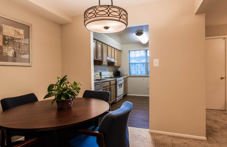 dining room right off the kitchen 